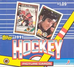 1991-92 Topps Hockey (Jumbo Cello-Box)