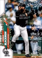2020 Topps Walmart Holiday #HW95 Charlie Blackmon (10-GG9-MLBROCKIES)