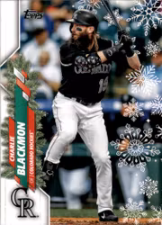 2020 Topps Walmart Holiday #HW95 Charlie Blackmon (10-GG9-MLBROCKIES)