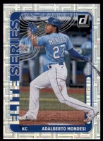 2021 Donruss Elite Series Vector #13 Adalberto Mondesi (15-GG10-MLBROYALS)