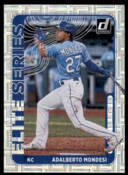 2021 Donruss Elite Series Vector #13 Adalberto Mondesi (15-GG10-MLBROYALS)