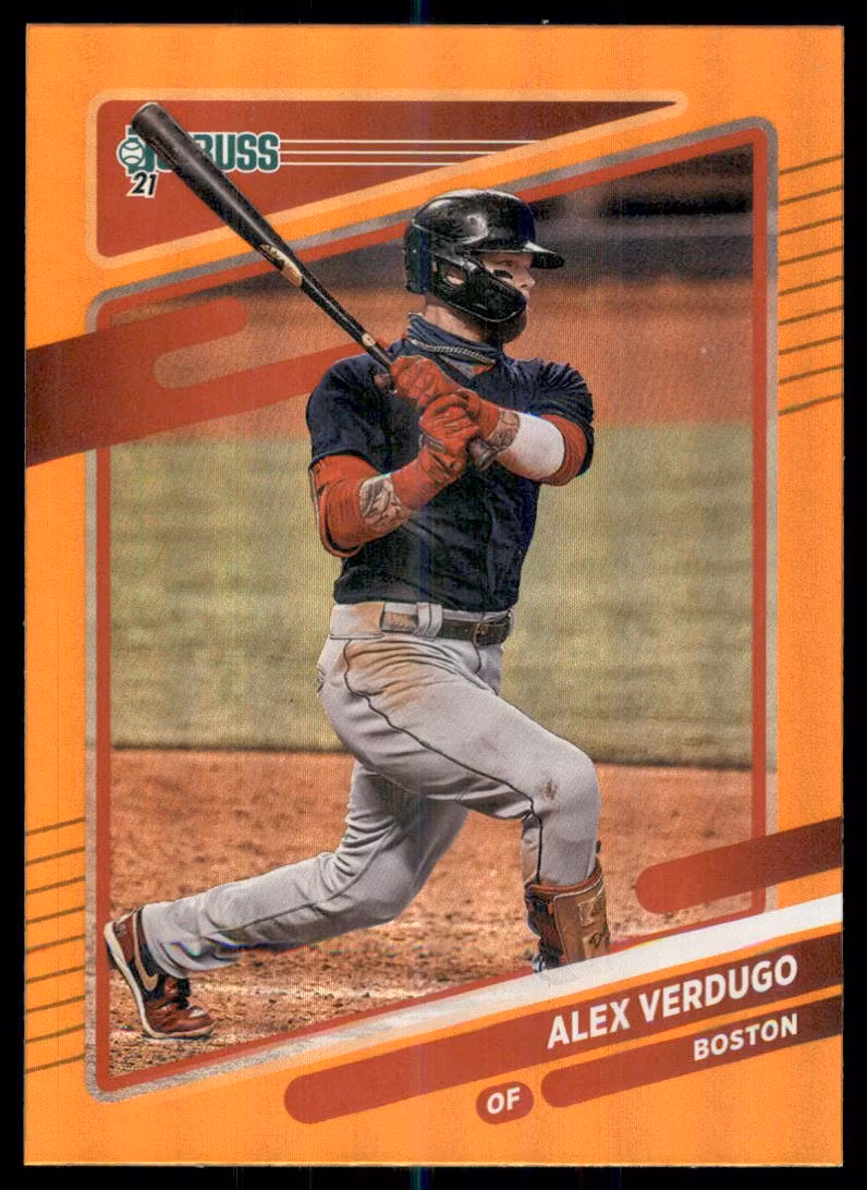 2021 Donruss Holo Orange #73 Alex Verdugo (12-GG10-MLBREDSOX)