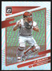 2021 Donruss Optic Holo #161 J.T. Realmuto (15-GG10-MLBPHILLIES)