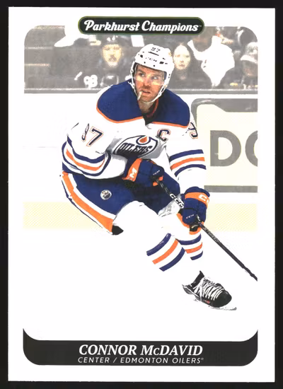 2023-24 Parkhurst Champions #1 Connor McDavid (BASE1-NHLOILERS)