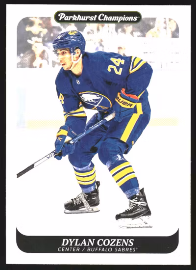 2023-24 Parkhurst Champions #2 Dylan Cozens (BASE1-NHLSABRES)