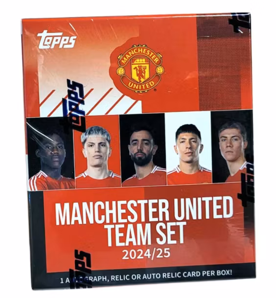 Carte Eric Cantona 2024-25 Topps – Manchester United Team Set #30 – Near Mint