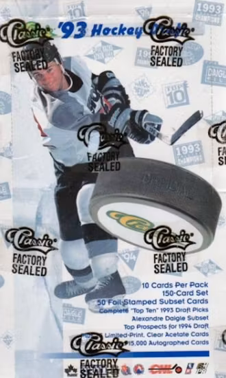 1993-94 Classic Hockey Draft (Hobby Box)
