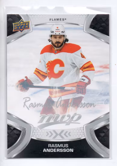 2021-22 Upper Deck MVP Silver Script #115 Rasmus Andersson (12-GG11-NHLFLAMES)