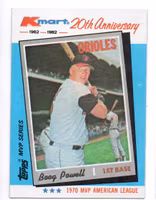 1982 K-Mart #17 Boog Powell (12-GG9-MLBORIOLES)