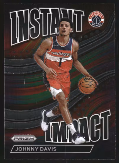 2022-23 Panini Prizm Instant Impact #13 Johnny Davis (12-HH11-NBAWIZARDS)