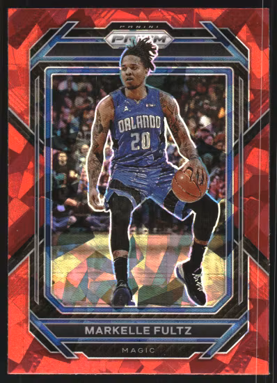 2022-23 Panini Prizm Prizms Red Ice #174 Markelle Fultz (15-HH11-NBAMAGIC)