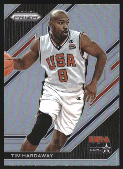 2022-23 Panini Prizm USA Basketball Prizms Silver #6 Tim Hardaway (25-HH11-NBAUSA)