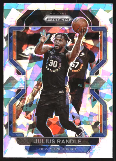 2021-22 Panini Prizm Prizms Ice #85 Julius Randle (15-HH10-NBAKNICKS)