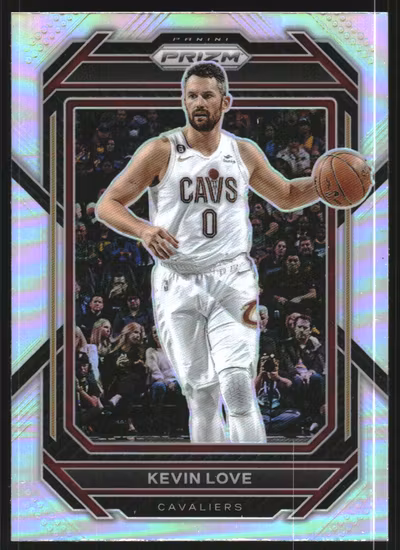 2022-23 Panini Prizm Prizms Silver #90 Kevin Love (25-HH10-NBACAVALIERS)