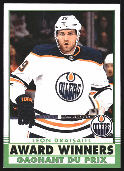 2020-21 O-Pee-Chee Retro #604 Leon Draisaitl AW (30-HH7-NHLOILERS)