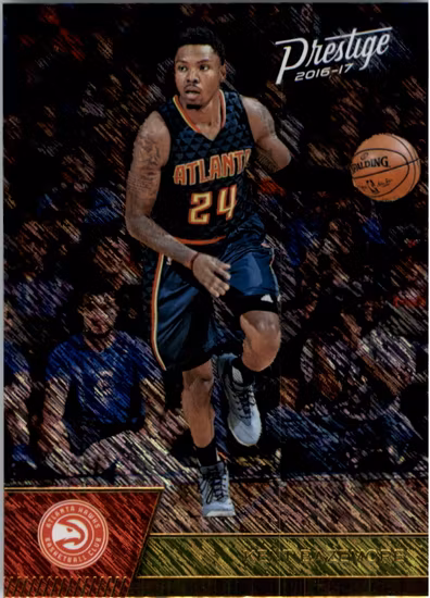 2016-17 Prestige Rain #9 Kent Bazemore (15-HH12-NBAHAWKS)