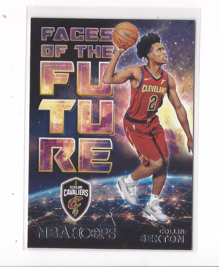 2018-19 Hoops Faces of the Future #8 Collin Sexton (15-HH12-NBACAVALIERS)