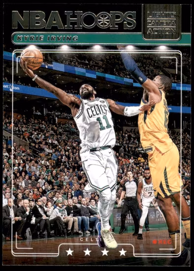 2018-19 Hoops Lights Camera Action #5 Kyrie Irving (12-HH12-NBACELTICS)