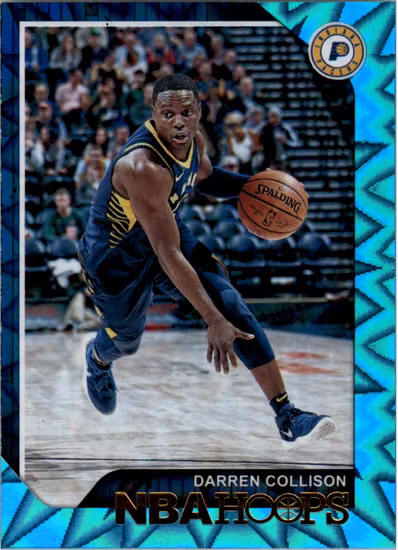 2018-19 Hoops Teal Explosion #192 Darren Collison (15-HH12-NBAPACERS)