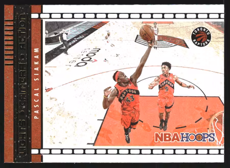2021-22 Hoops Lights Camera Action Winter Holo #21 Pascal Siakam (25-HH12-NBARAPTORS)