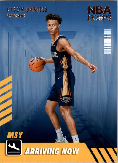 2022-23 Hoops Arriving Now Winter #8 Dyson Daniels (30-HH12-NBAPELICANS)