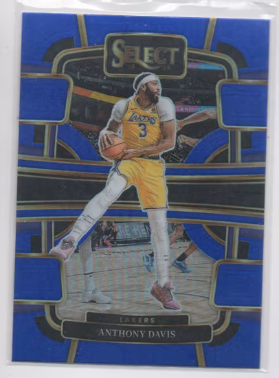 2023-24 Select Prizms Blue #20 Anthony Davis (30-GG10-NBALAKERS)