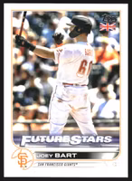 2022 Topps UK #11 Joey Bart FS (10-HH6-MLBGIANTS)