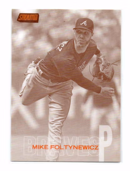 2018 Stadium Club Sepia #250 Mike Foltynewicz (15-GG11-MLBBRAVES)