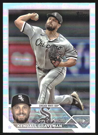 2023 Topps Rainbow Foil #177 Kendall Graveman (10-HH8-MLBWHITESOX)