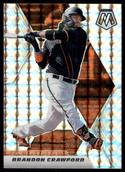 2021 Panini Mosaic Mosaic #130 Brandon Crawford (12-HH8-MLBGIANTS)