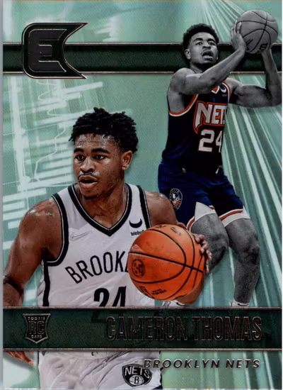 2021-22 Panini Chronicles #317 Cameron Thomas Essentials (10-HH9-NBANETS)