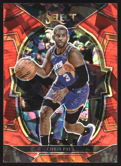 2022-23 Select Prizms Red Cracked Ice #50 Chris Paul (40-HH9-NBASUNS)