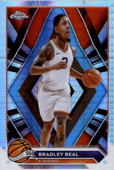 2023-24 Topps Chrome Prism Refractors #108 Bradley Beal (25-GG11-NBASUNS)