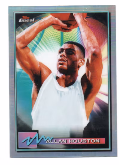 2021 Finest Refractors #15 Allan Houston (15-HH13-NBAOTHERS)