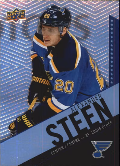 2015-16 Upper Deck Tim Hortons #20 Alexander Steen (5-II2-NHLBLUES)