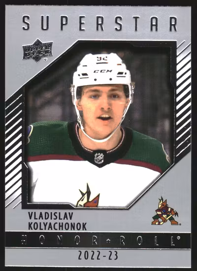 2022-23 Upper Deck Honor Roll #HR88 Vladislav Kolyachonok (10-HH9-NHLCOYOTES)
