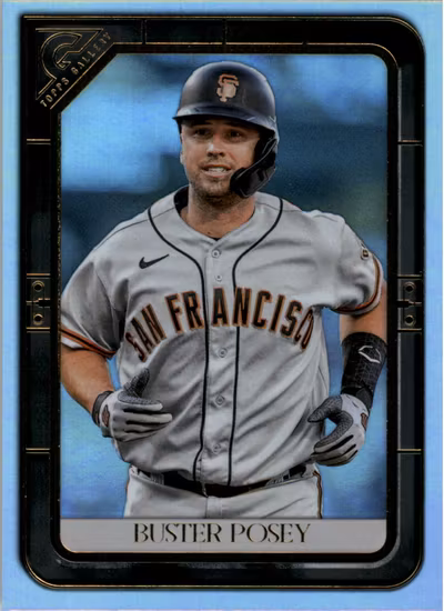 2021 Topps Gallery Rainbow Foil #179 Buster Posey (15-GG10-MLBGIANTS)