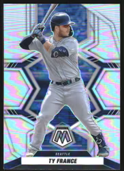 2022 Panini Mosaic Silver Prizm #82 Ty France (10-GG10-MLBMARINERS)