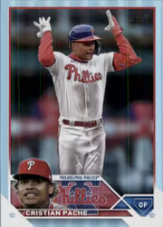 2023 Topps Update Rainbow Foil #US154 Cristian Pache (10-GG10-MLBPHILLIES)