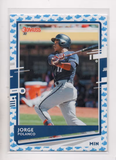 2020 Donruss Baby Shark #105 Jorge Polanco (15-HH12-MLBTWINS)