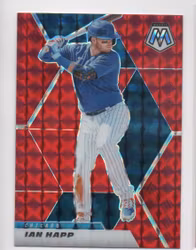 2021 Panini Mosaic Mosaic Red #38 Ian Happ (15-HH12-MLBCUBS)