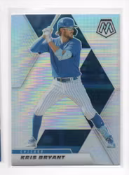 2021 Panini Mosaic Silver Prizm #69 Kris Bryant (12-HH1-MLBCUBS)