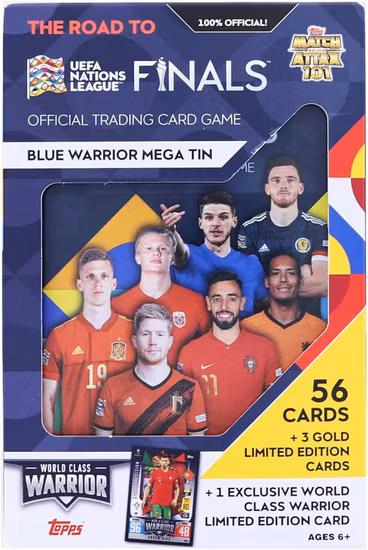 Topps Match Attax 101 The Road to UEFA Nations League Finals (Mega Tin)