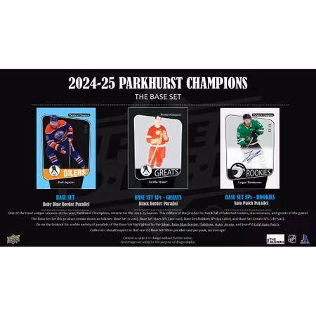 2024-25 Parkhurst Champions (Hobby Box)