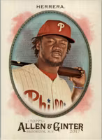 2017 Topps Allen and Ginter Hot Box Foil #173 Odubel Herrera (12-JJ6-MLBPHILLIES)