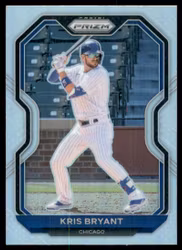 2021 Panini Prizm Prizms Silver #3 Kris Bryant (20-JJ6-MLBCUBS)