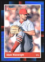 2022 Donruss Holo Blue #272 Adam Wainwright RETRO (12-JJ6-MLBCARDINALS)