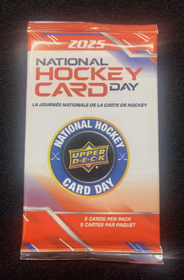 2025 Upper Deck National Hockey Card Day (Löspaket)