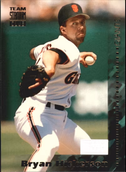 1994 Stadium Club Team First Day Issue #11 Bryan Hickerson (30-JJ7-MLBGIANTS)