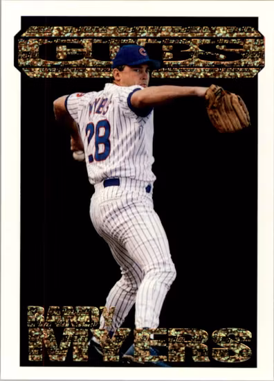 1994 Topps Black Gold #40 Randy Myers (15-JJ7-MLBCUBS)